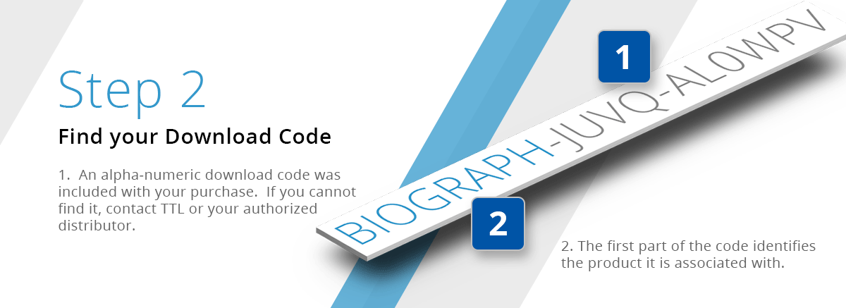 Step 2 - Locate Download Key